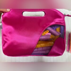 Pink and Purple Women's Bag